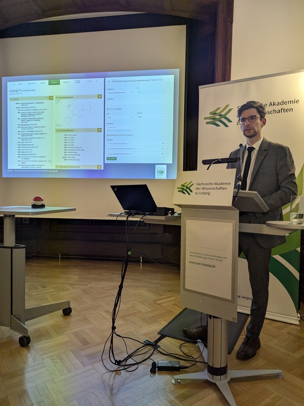 Vortrag ISGV, Eric Iwanski (Foto: Franziska Naether)